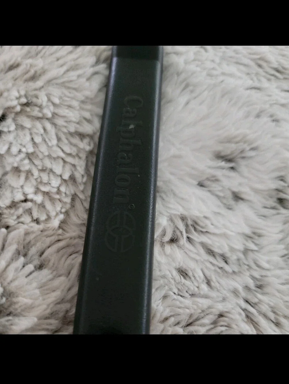 Vintage Calphalon Black Nylon Plastic Meat Serving Fork